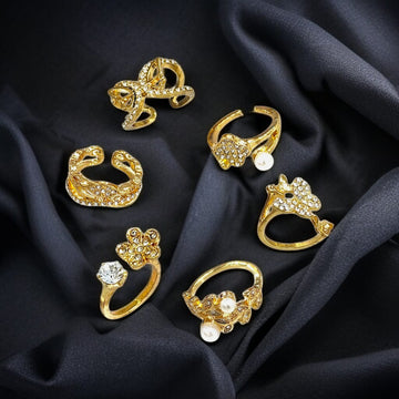 Pearl and stone Ring