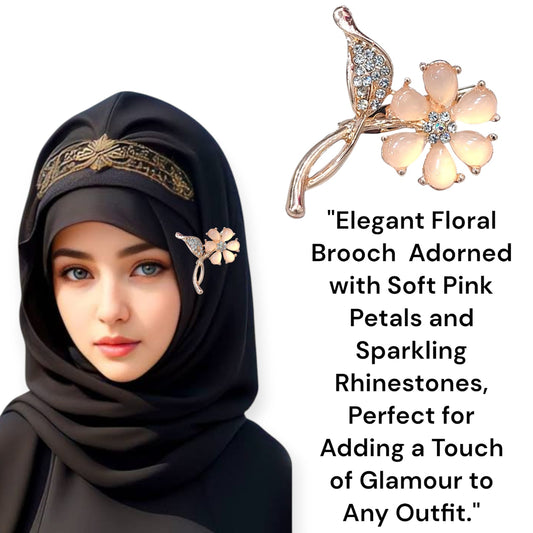 Moonpetal Dewdrop Pin