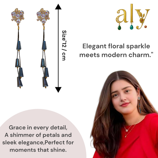 Celestial Cascade Earrings: