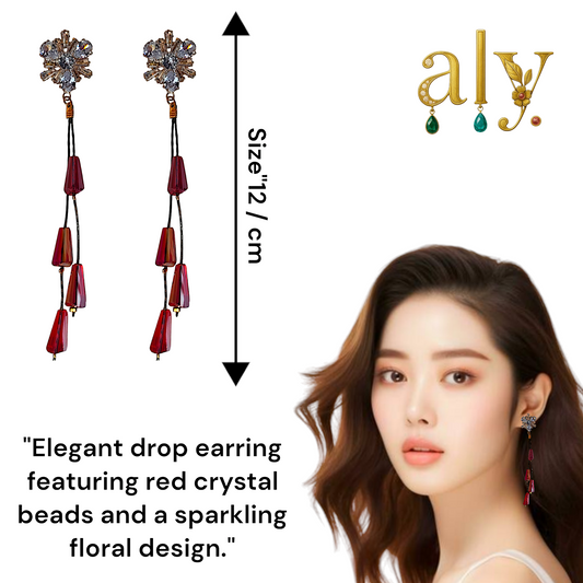 Drop Earrings Starburst