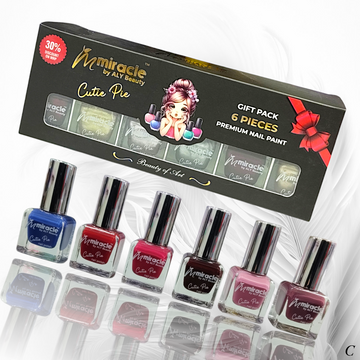 Miracle Cutie Pie: The Best Unique Nail Polish Set! 💅✨ C Pack Of 6