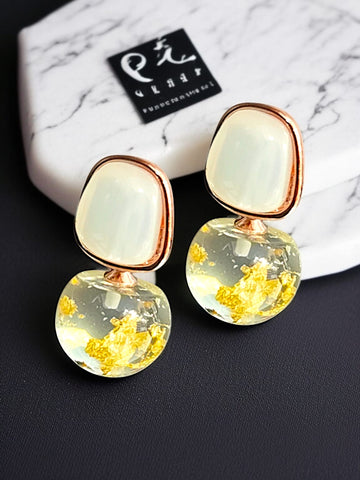 Sunny Spacer Crystal Earrings