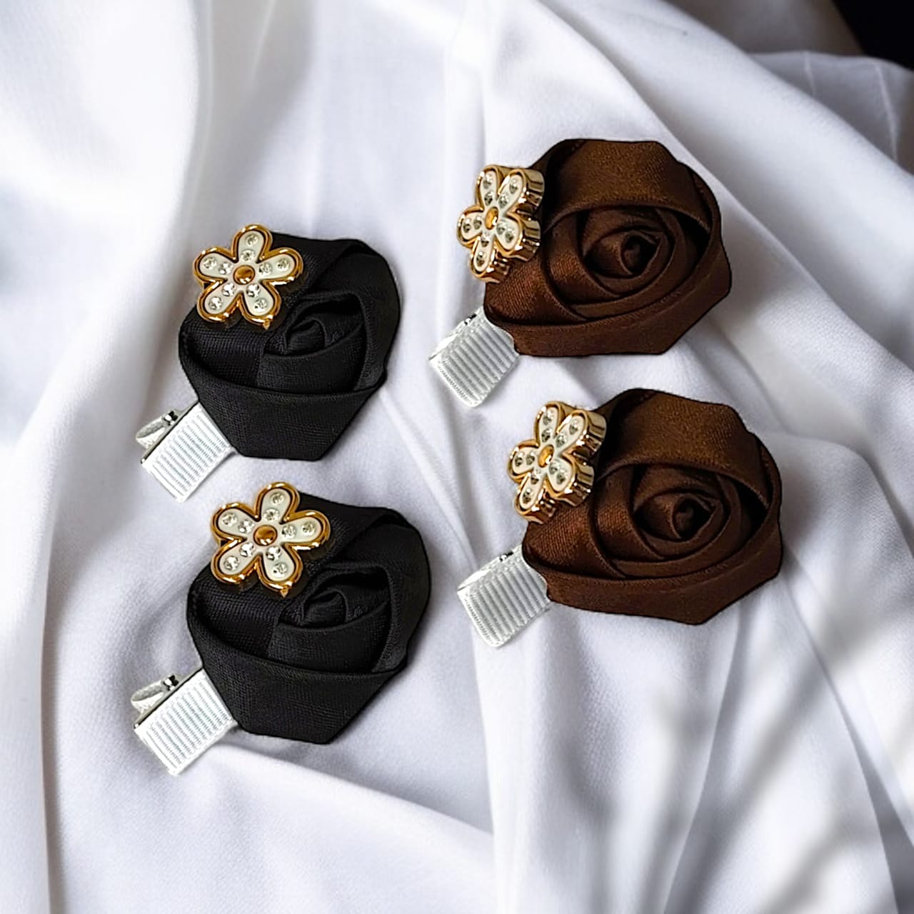 Floral Classic Clips