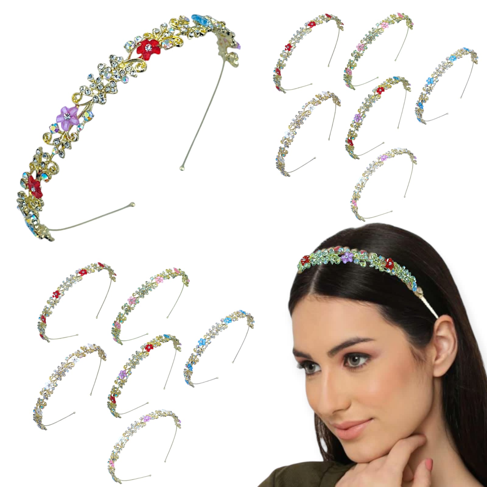 Elegant Floral Headband