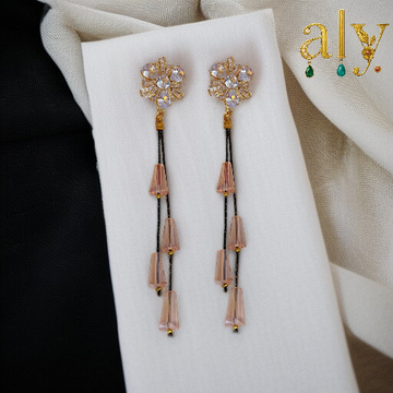 Glass accents Earring
