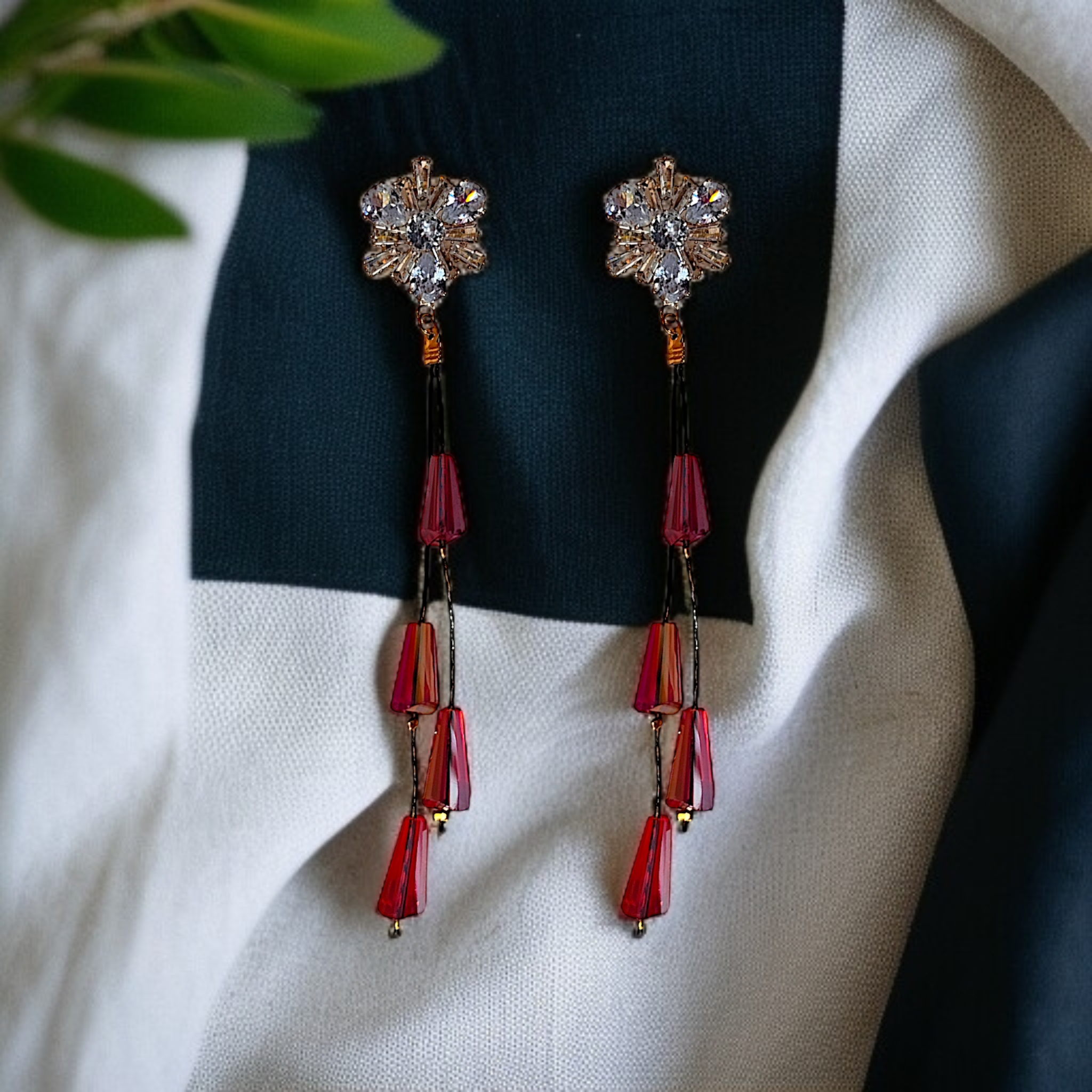Drop Earrings Starburst