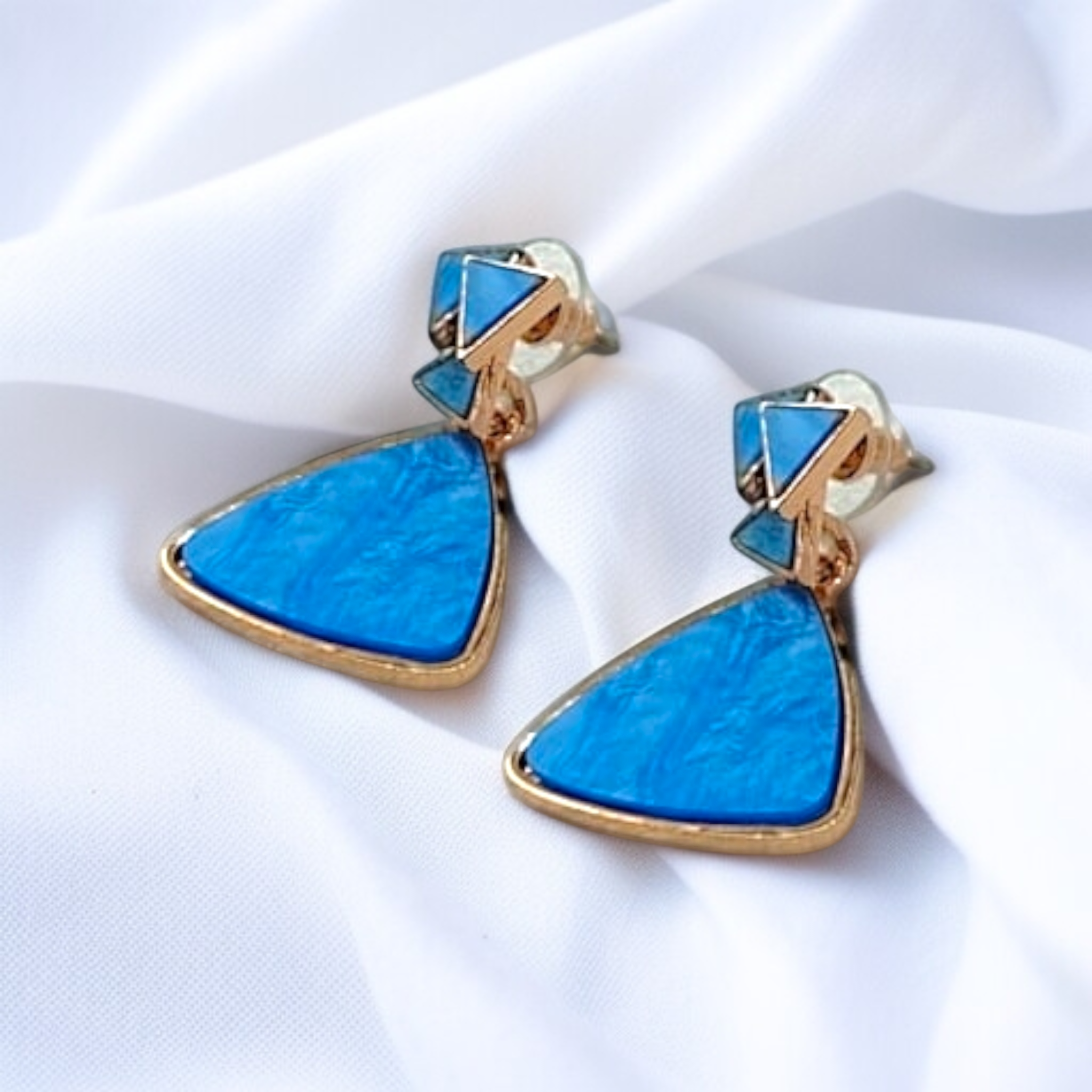 Elegant Triangle Earrings.