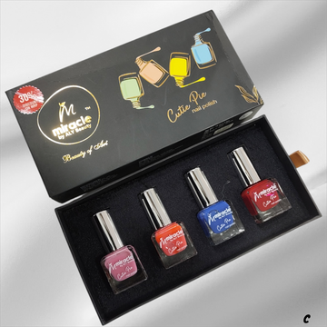Cutie Pie Colors  Miracle Mani Kit  Pop of Polish  Shine & Go  Nail Glow Set C