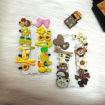 Kids' Fun Hair Clip Set