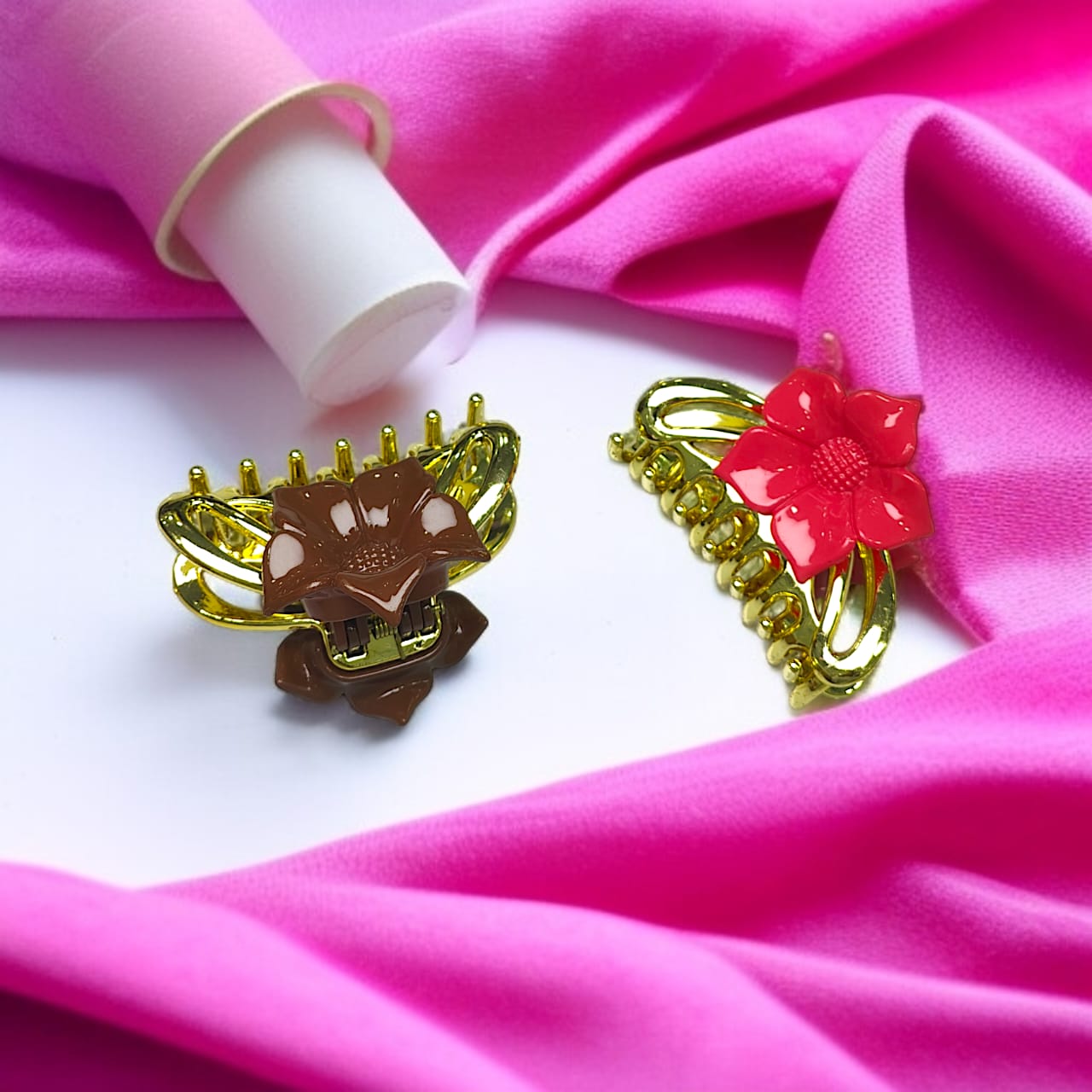 Elegant Flower Claw-clips