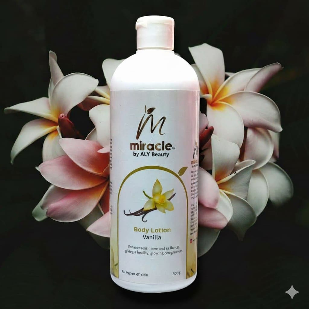 Miracle by ALY Beauty Body Lotion 500g – Ultra-Hydrating, Soft & Radiant Skin ✨