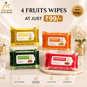 Fruit wipes by Miracle by aly beauty