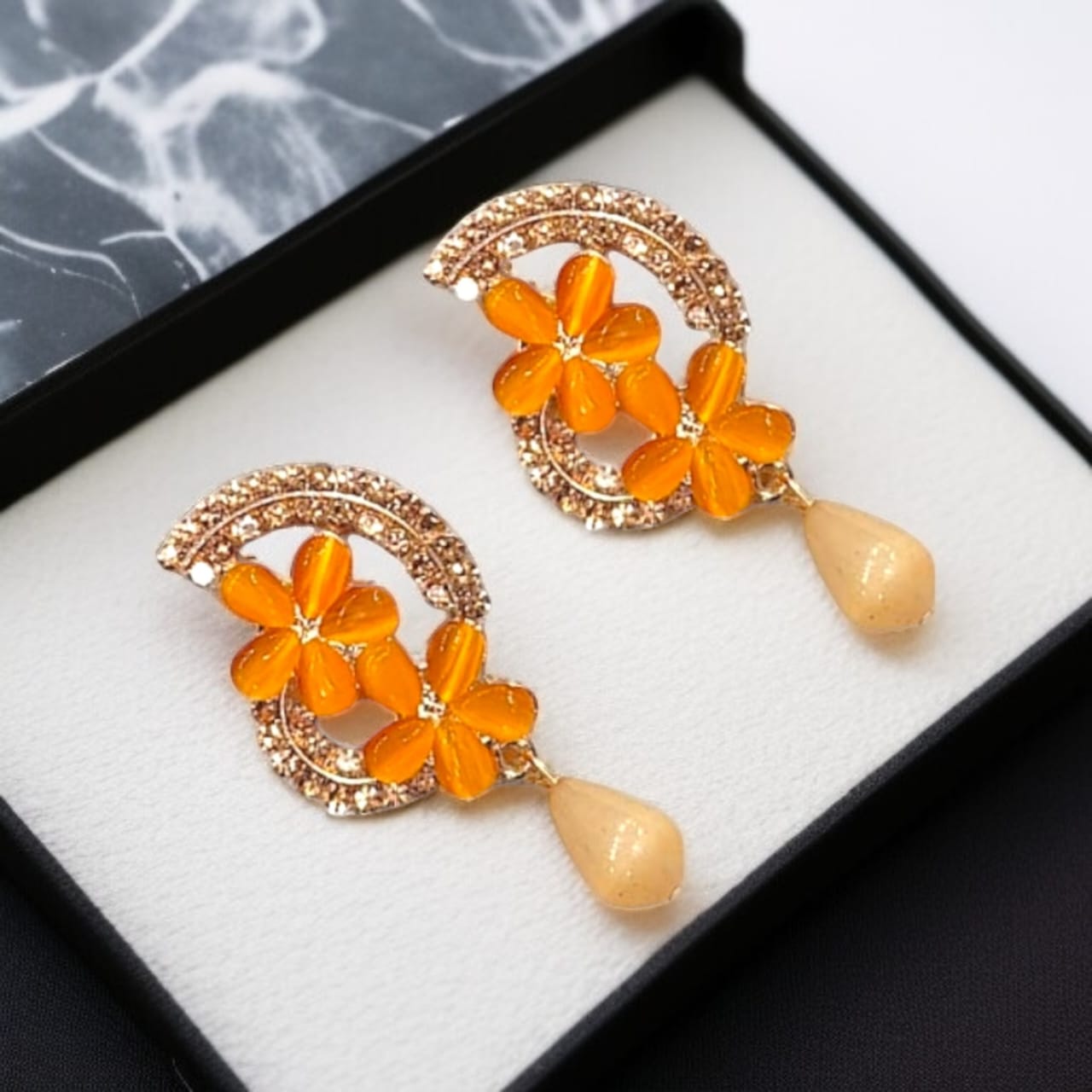 Sun Kissed Bloom Earring