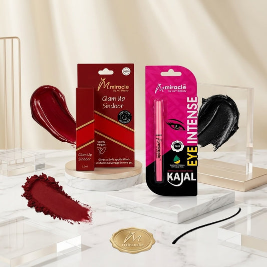 Buy Sindoor Get Kajal free by Miracle by ALY Beauty